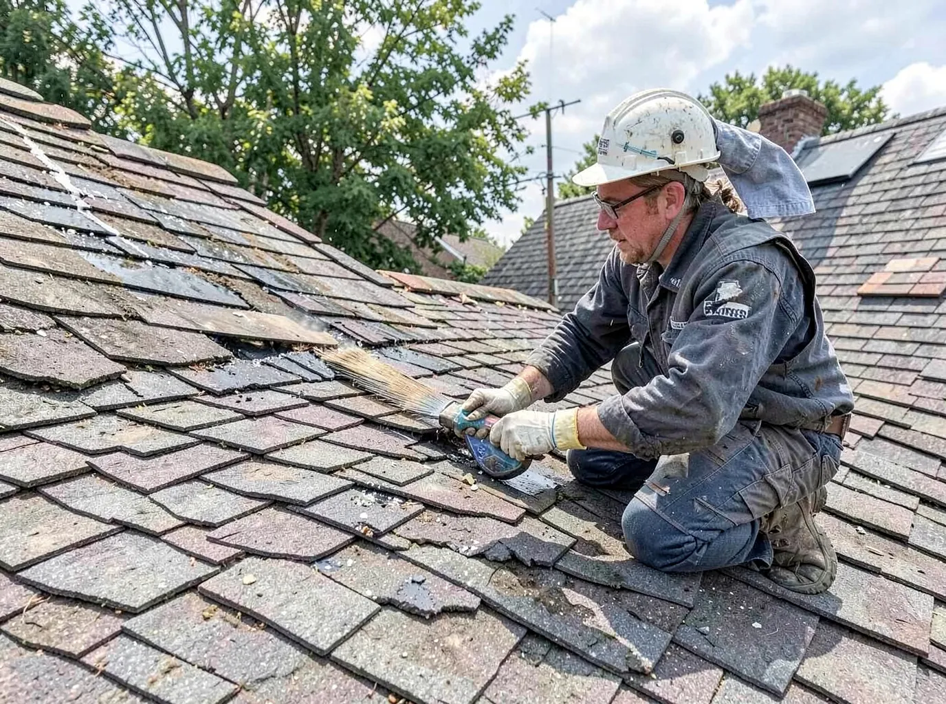roof repair in North Temple, TX