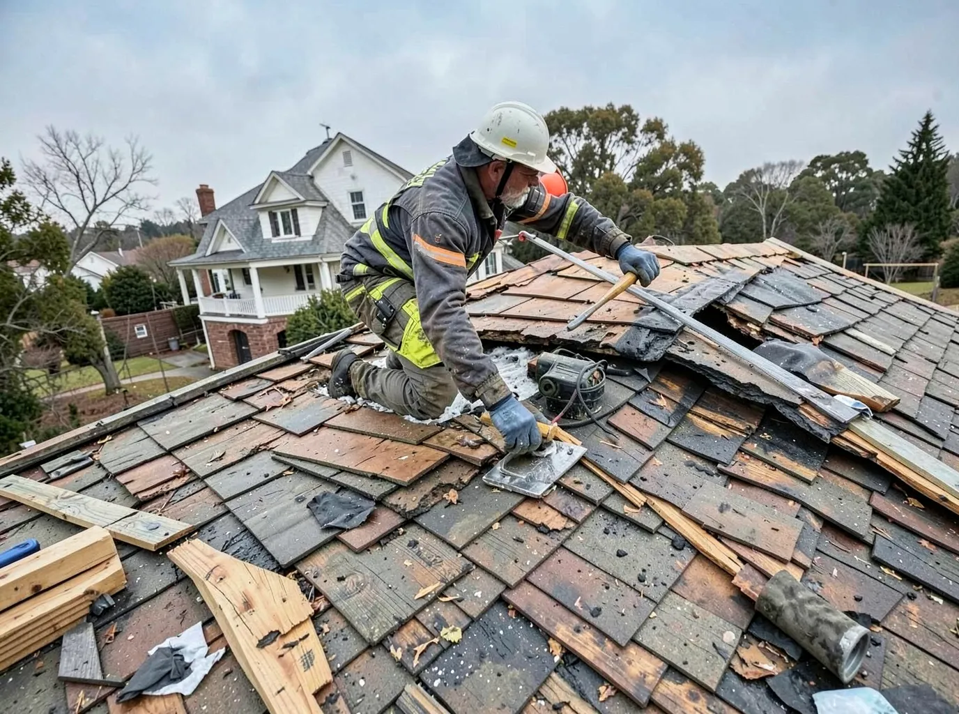 roof repair in Downtown Temple, TX